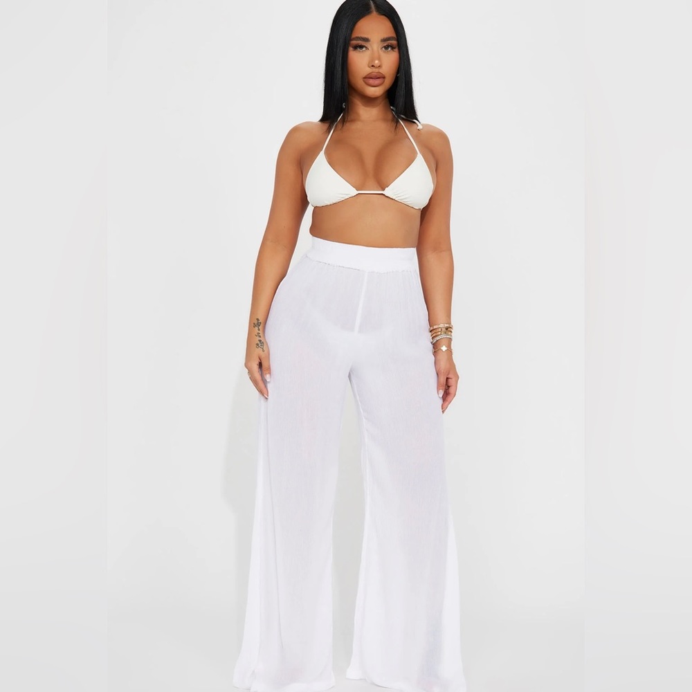 Breezy Nights Linen Swim
Cover Up Pants